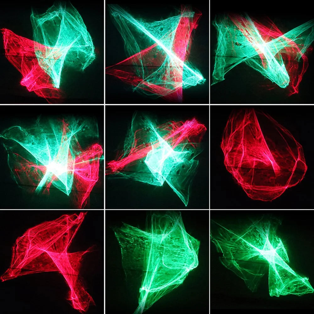 T20 DJ Party Lights Stage Light Northern Lights Effect Laser Light Disco Strobe Lighting with Remote Control - 4