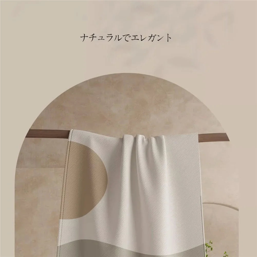 150x180cm Pattern Printed Thicken Bathroom Shower Curtain Privacy Protection Shower Curtain - Green Plant - 3