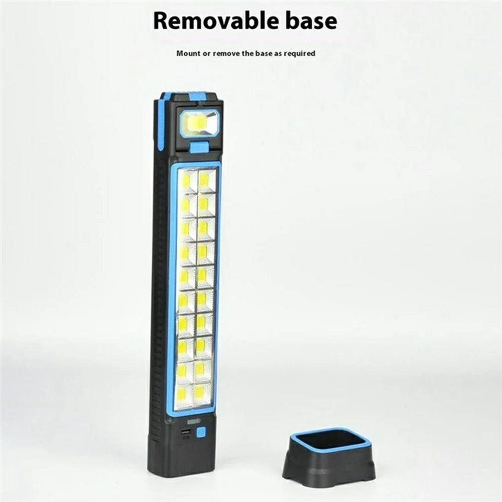 GZ02901 Solar Powered Multi-Function USB Work Light Portable Emergency Lamp Camping Light - 6