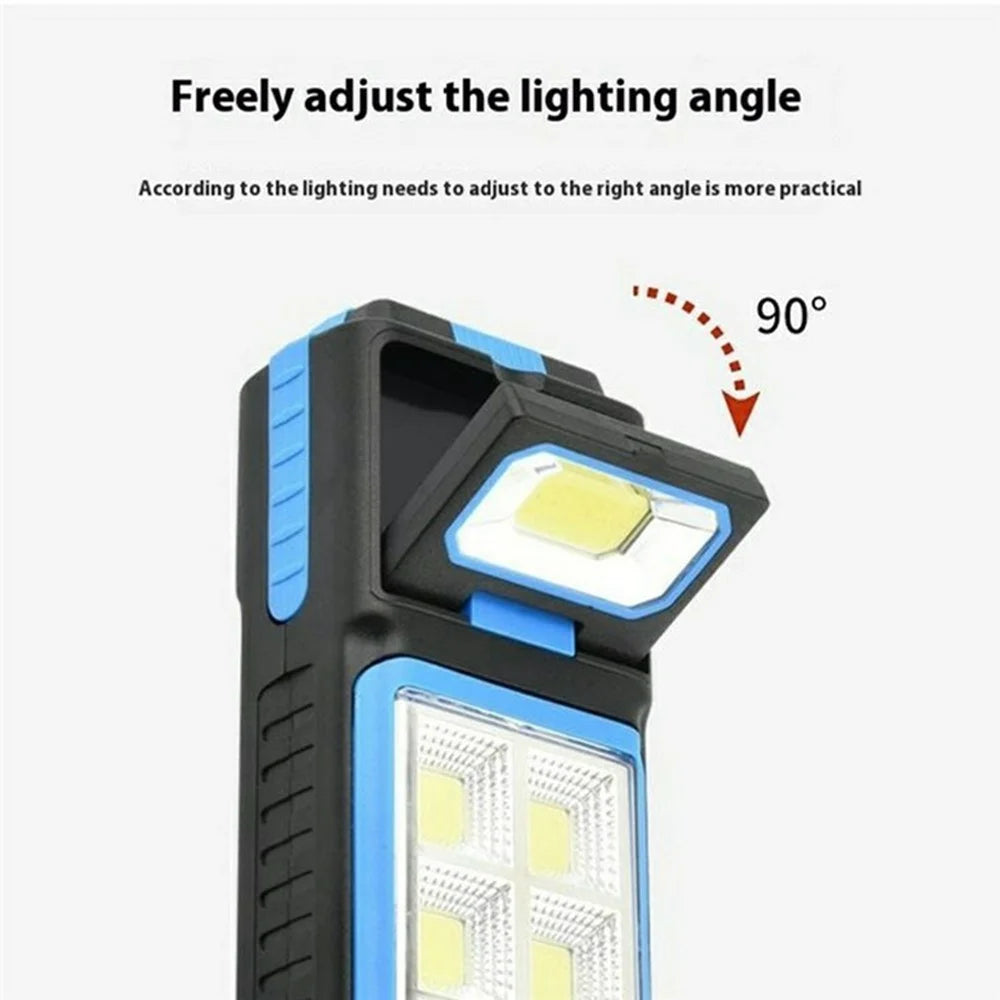 GZ02902 Solar Powered Rechargeable Multi-Function USB Work Light Portable Camping Emergency Lamp - 3