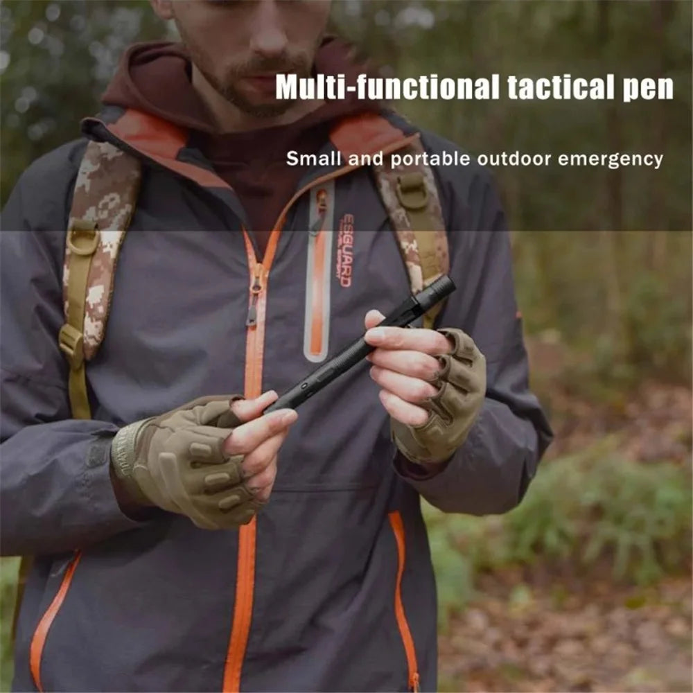 ZSB-03 Window Hammer Flashlight Self-defense Multifunctional Tactical Pen Outdoor Survival Tool - 2
