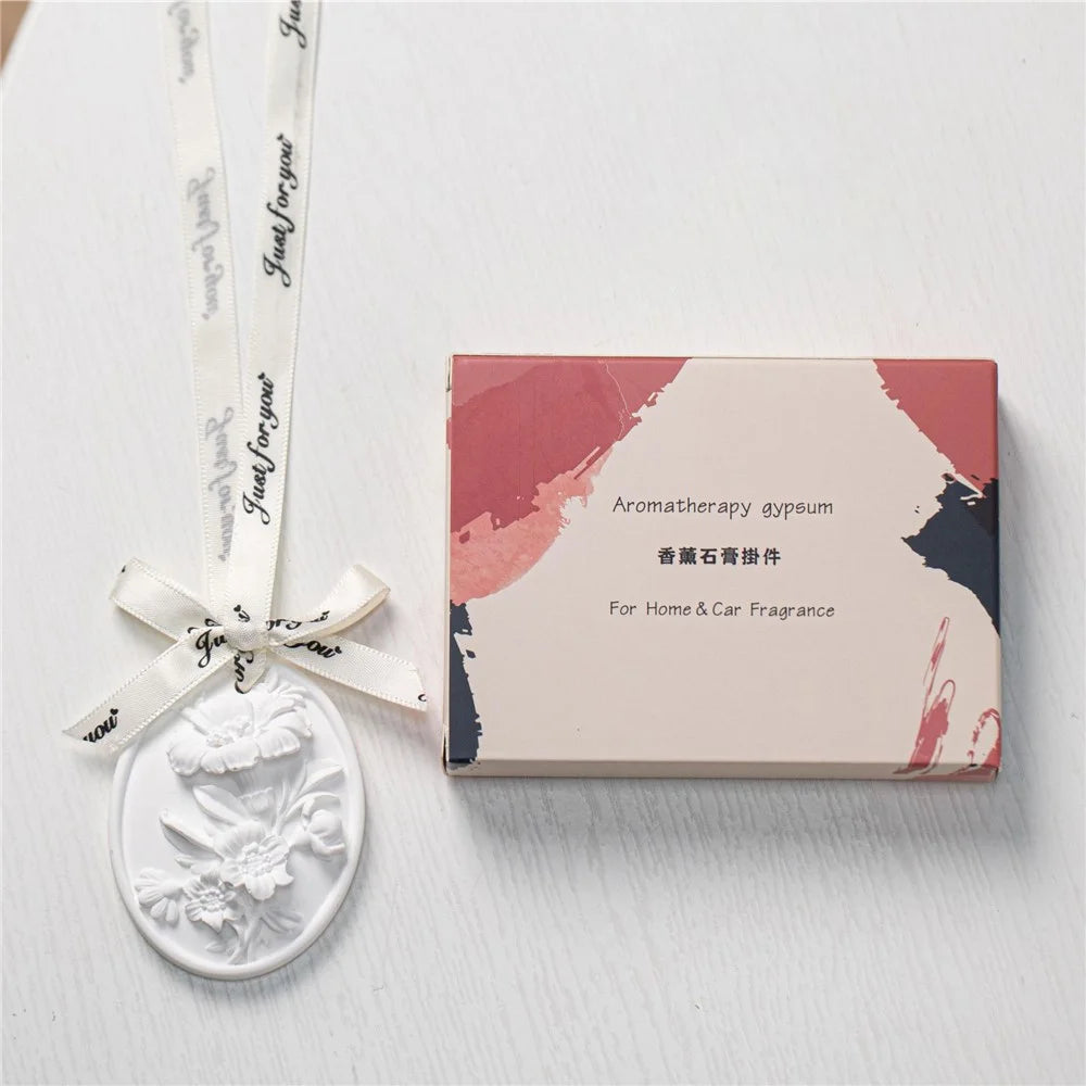 XY-2023080902 Aromatherapy Flowers Hanging Sachet Wardrobe Odor Eliminator Gypsum Fragrance - Magnolia - 2