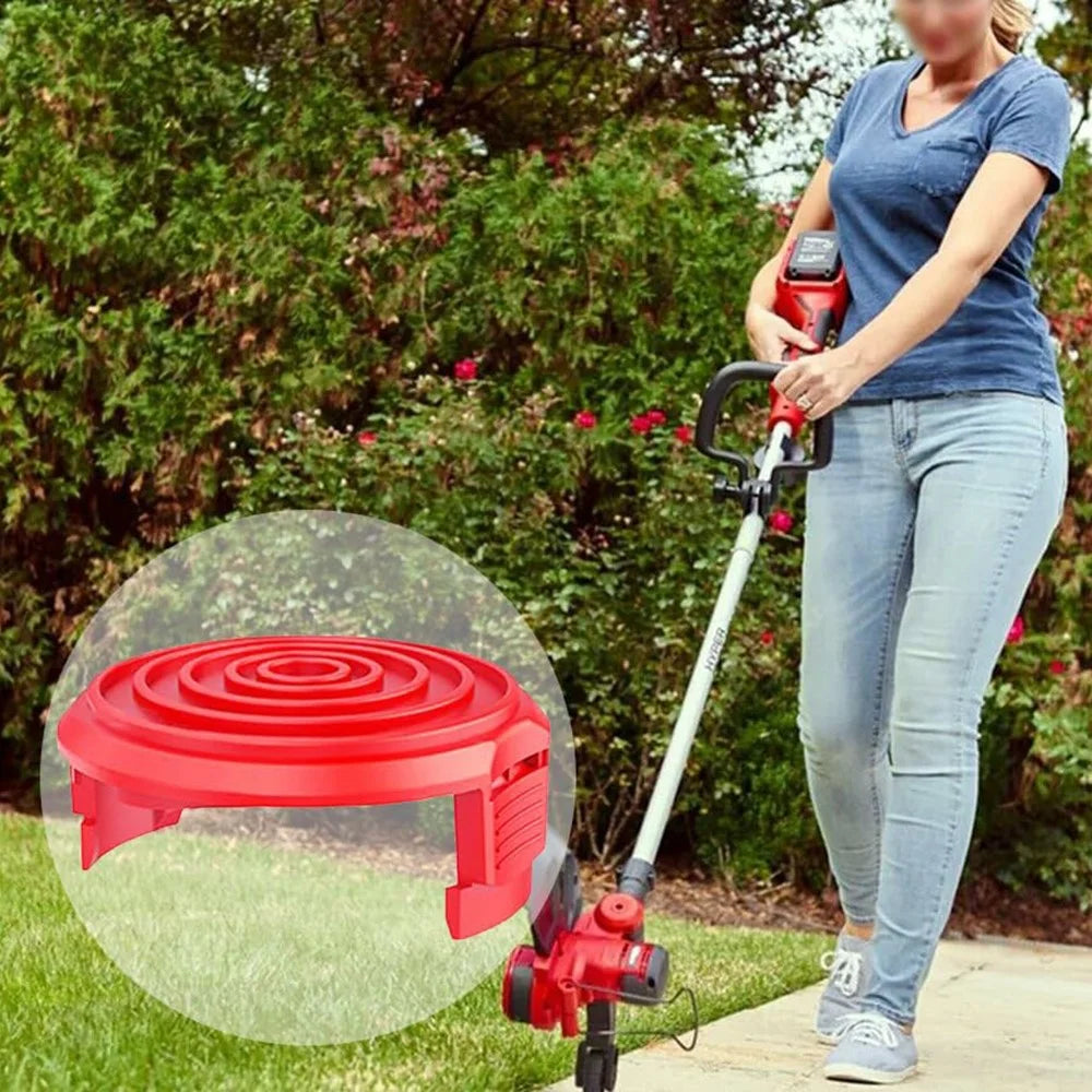 Replacement Spool Cap for Hyper Tough Lawn Mower Wire Reel Cover Lid TLH-01-1 - 5