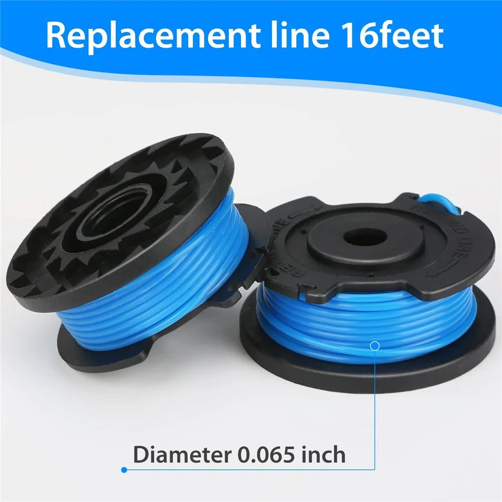 4Pcs For Toro 51484 51486 51487 20V / 24V Lawn Mower Replacement Line Spool, 88524 - 7