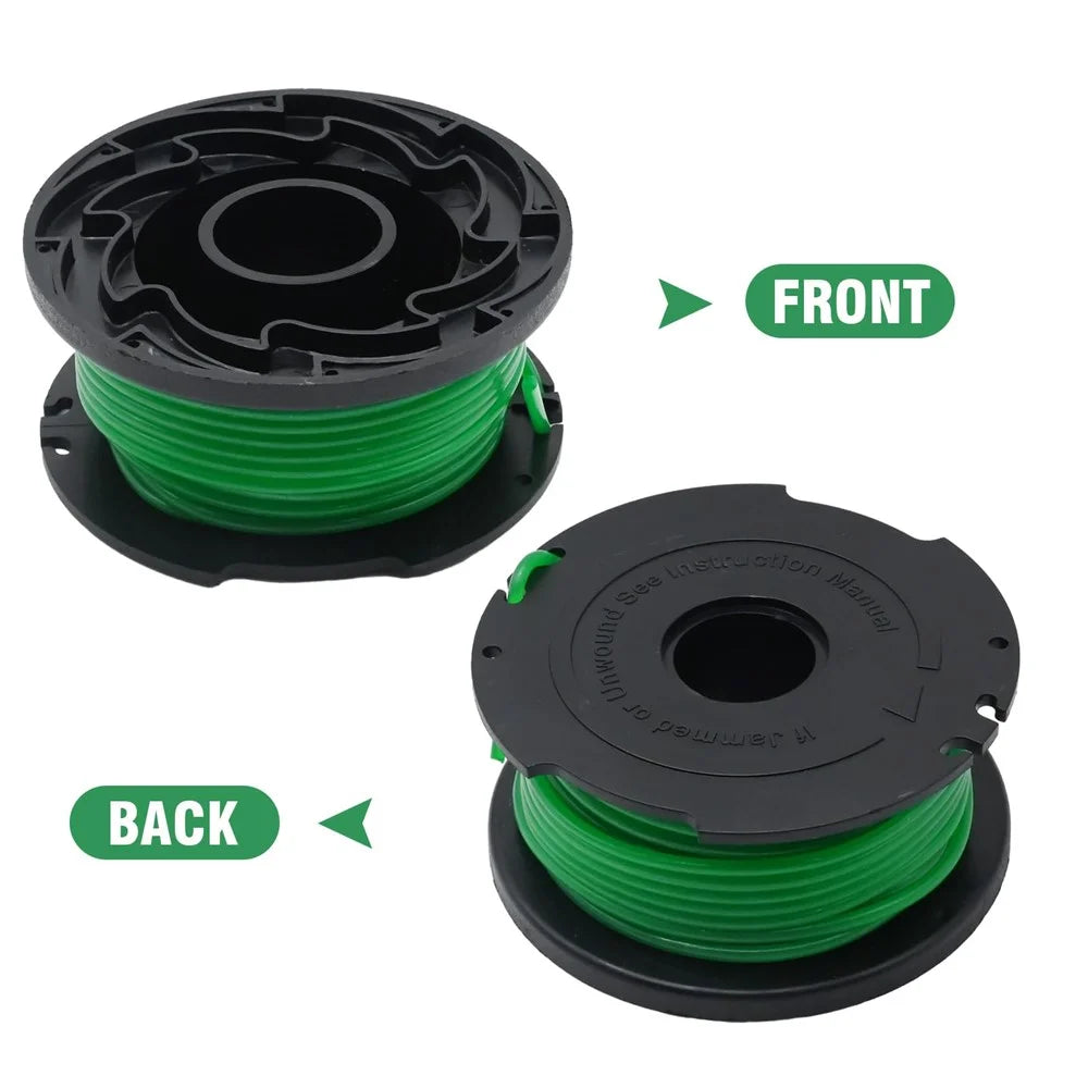 4Pcs Spool for Black & Decker GH3000 / GH3000R / LST540 / LST540B Lawn Mower Part, SF-080-BKP - 2