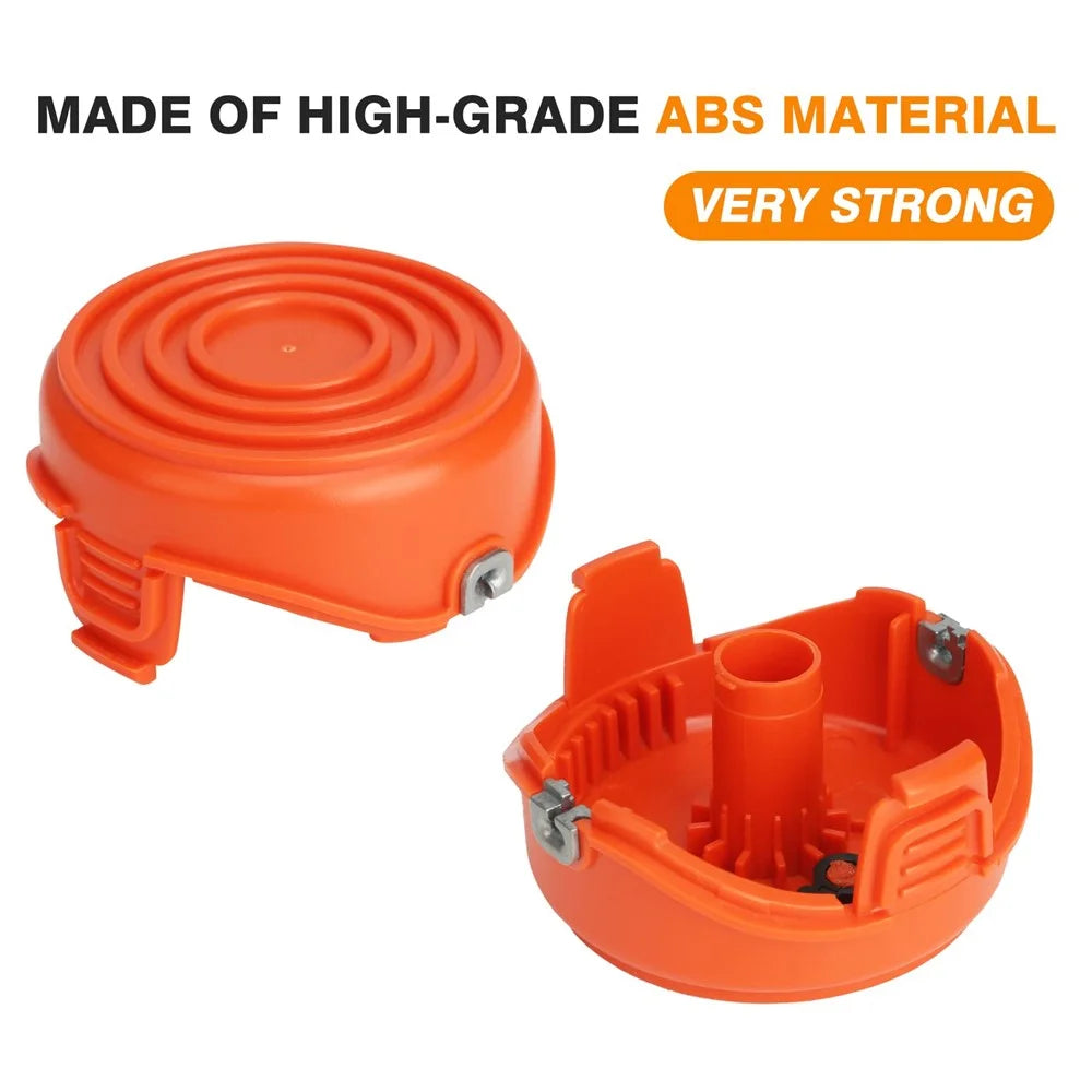 1Pc Spool Cap for Black & Decker GH750 / GH710 / GH700 Lawn Mower, DF-065-BKP / RC-065-P&90517175 - 2