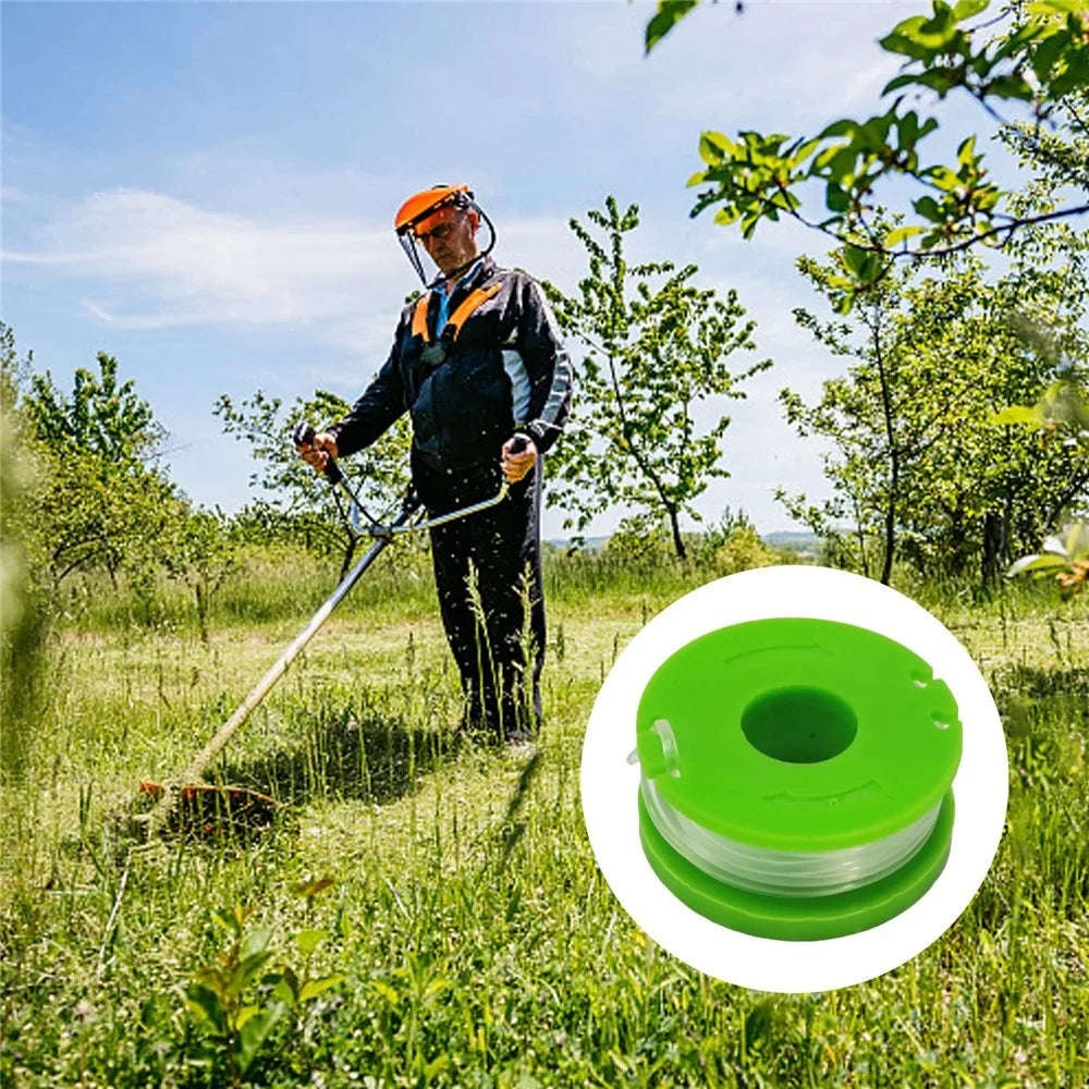 3PCS RS90121 Nylon Line Spools for Earthwise CST00012 / LST10012 / CST12010 Lawn Trimmer Wire Reels - 6