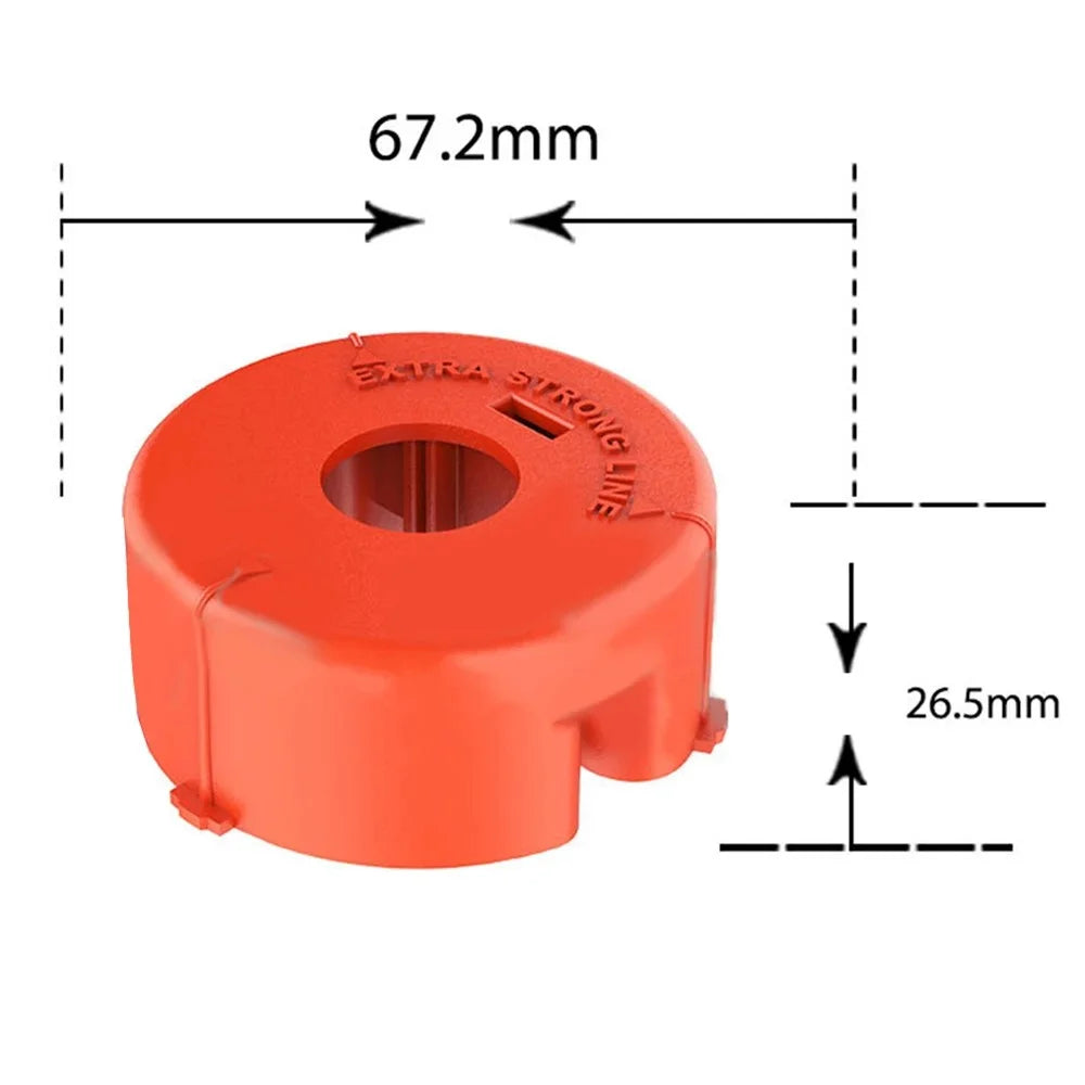 1Pc Spool Cap for Bosch ART 3000 Combitrim / 2300 Combitrim / 30 Combitrim Lawn Mower Replacement Part, F016L71115 - 7