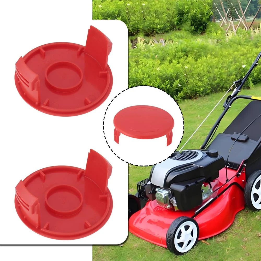 TLE-03-1 4Pcs Replacement Spool Cap for Einhell GE-CT 18 / 28 Li / GE-CT 18 / 28 Li TC Lawn Trimmer Accessory - 3
