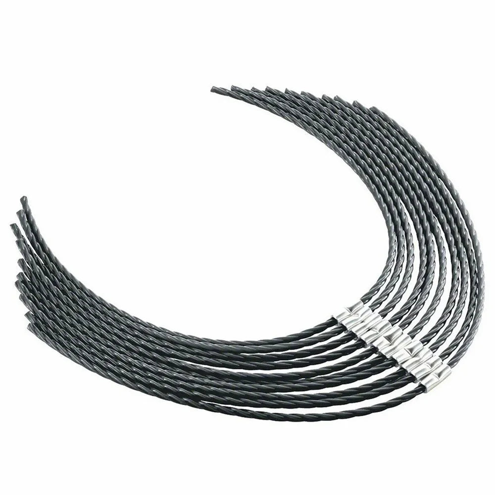 For Bosch AFS 23-37 Strimmer 10PCS Lawn Mower Trimming Wires + 1PC Mower Cap - 4