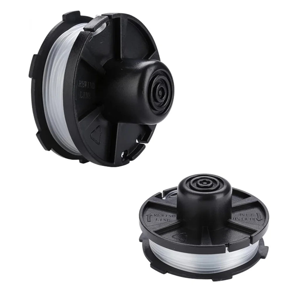 2PCS For Makita Akkusense Lawn Mower Replacement Spool Wire Reel Part 196146-9 / 195858-1 - 2