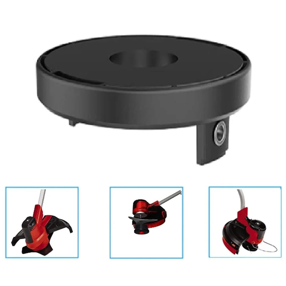 2Pcs TLE-01-1 Lawn Mower Replacement Parts for Einhell AGILLO 36 / 255 BL ABS Spool Caps Cover - 3