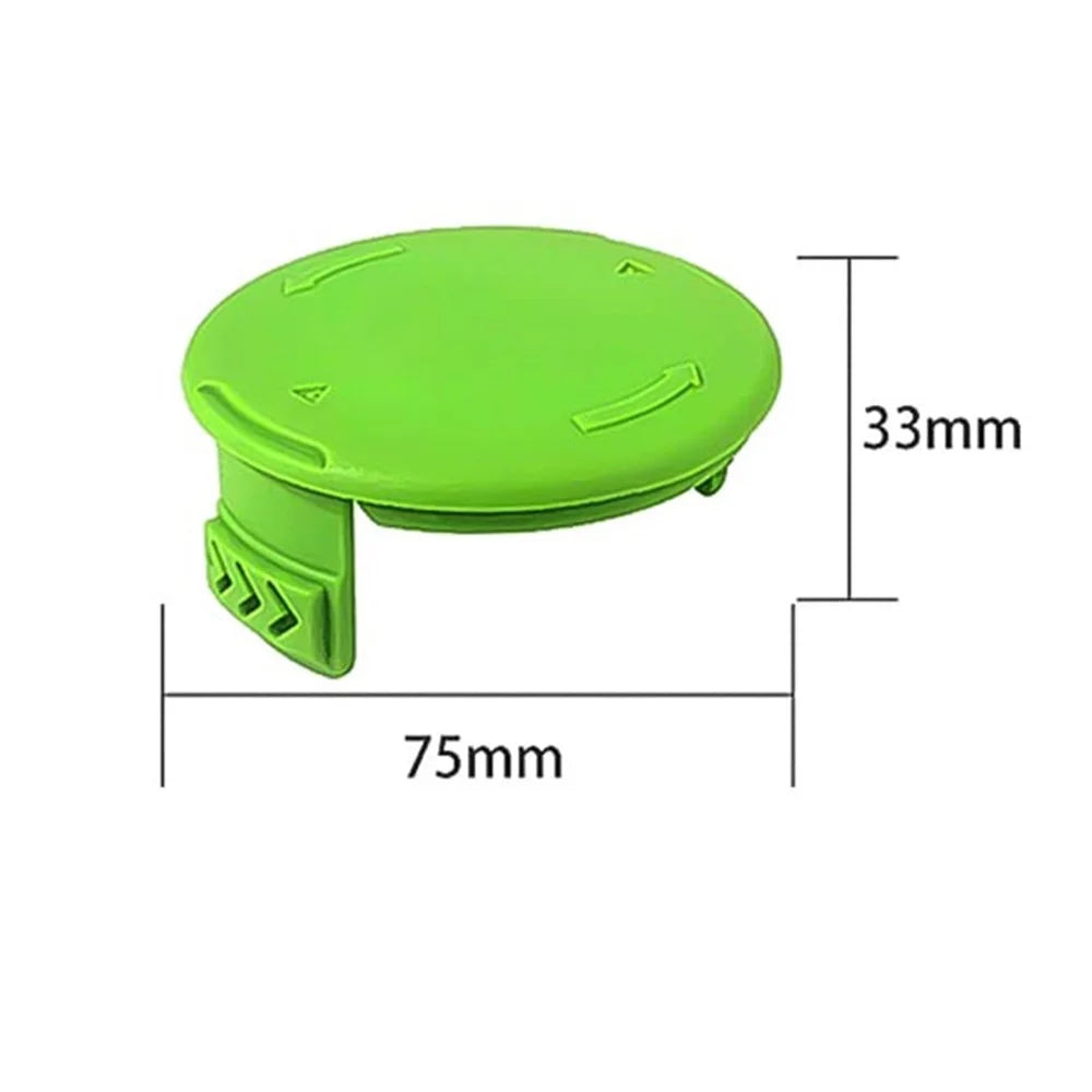 1Pc Lawn Mower Spool Cap for Greenworks BST4000 / ST40L00 / 2100702 Replacement Part, 3411546A-6 - 4
