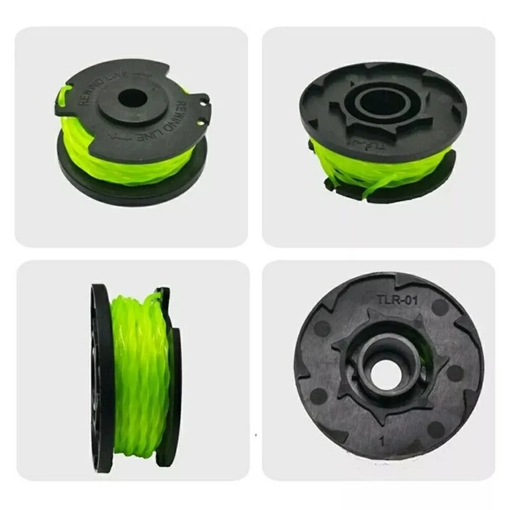 8Pcs for Ryobi RLT36B33 / RY36LT33A-0 36V Grass Trimmer Nylon Rope Spool Lawn Mower Line Spools, RAC143 - 4