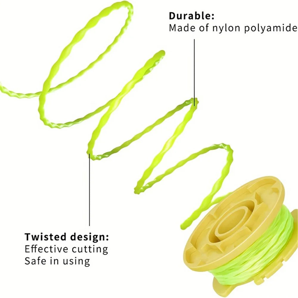 3PCS For Ryobi Lawn Trimmer Replacement Wire Reels Replacement AC80RL3 Spools - 3