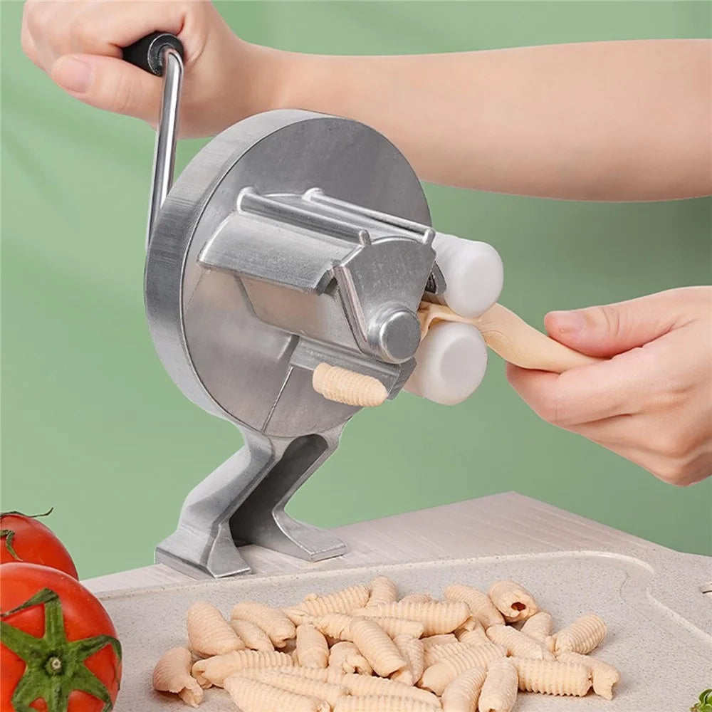 Kitchen Manual Pasta Machine Hand Crank Noodle Macaroni Pasta Making Machine ( BPA Free, No FDA ) - 6