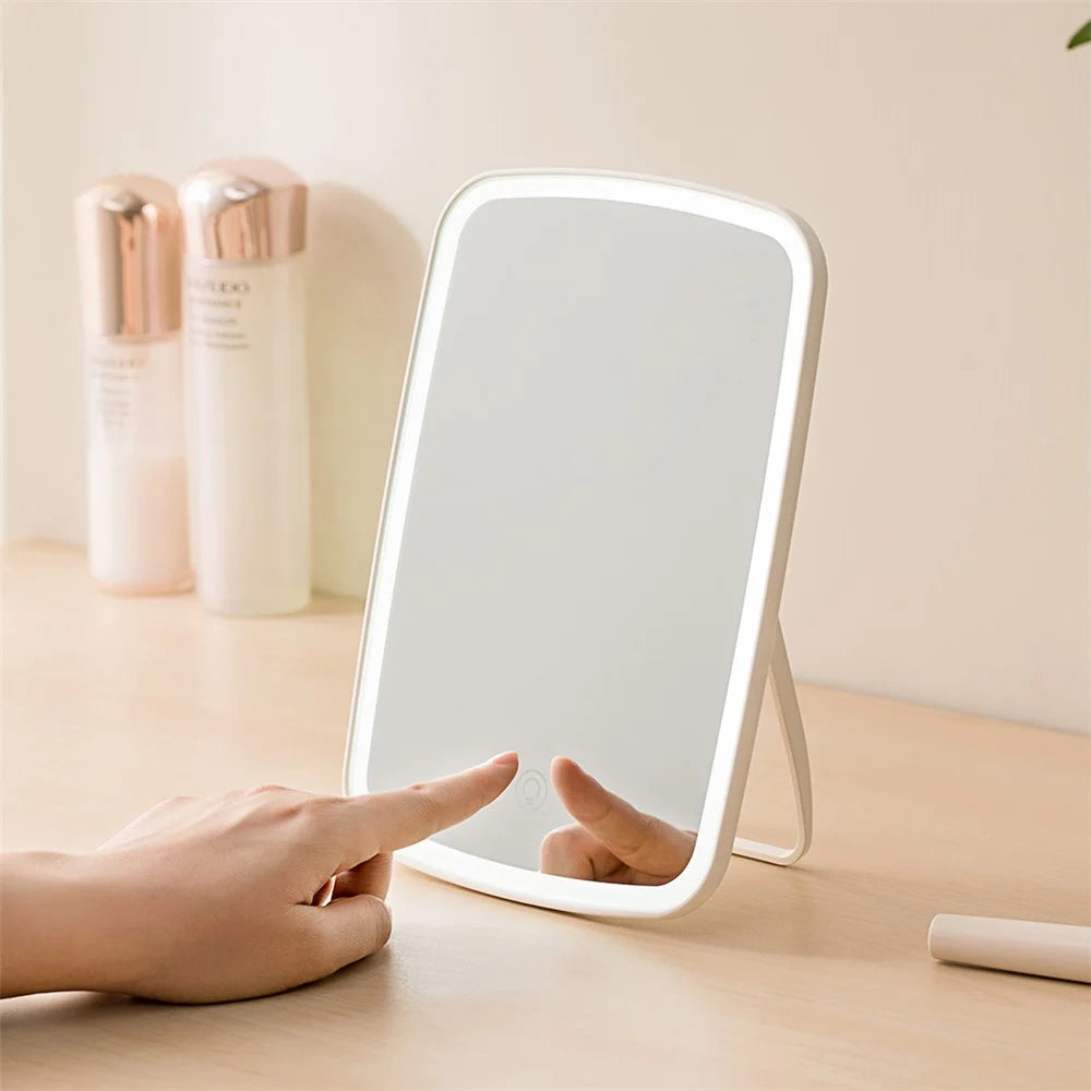 XIAOMI YOUPIN JORDAN&JUDY NV026 Desktop LED Makeup Mirror Rechargeable Smart Beauty Mirror - 3