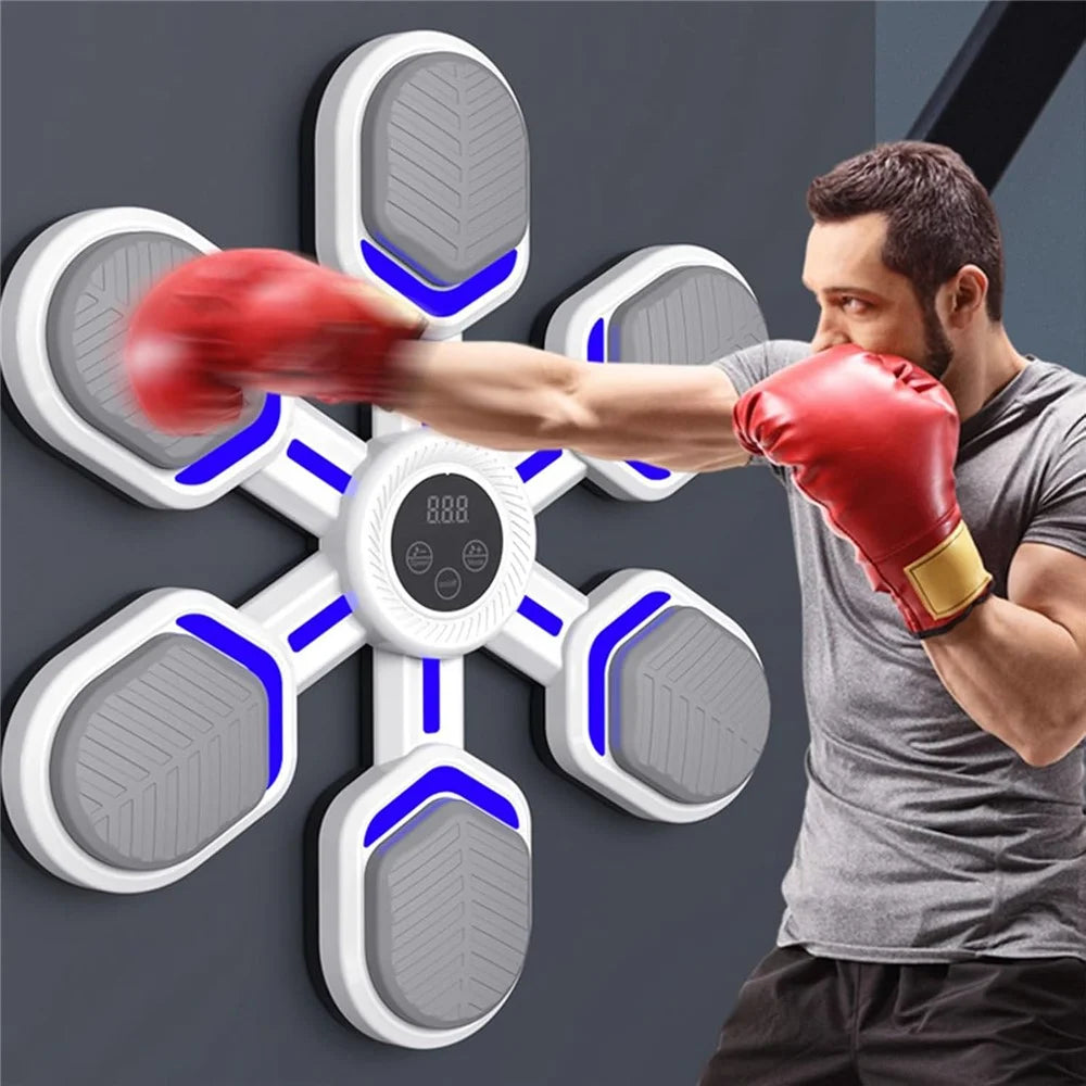 Smart Electronic Music Boxing Trainer Wall Target Interactive Fitness Equipment - 2