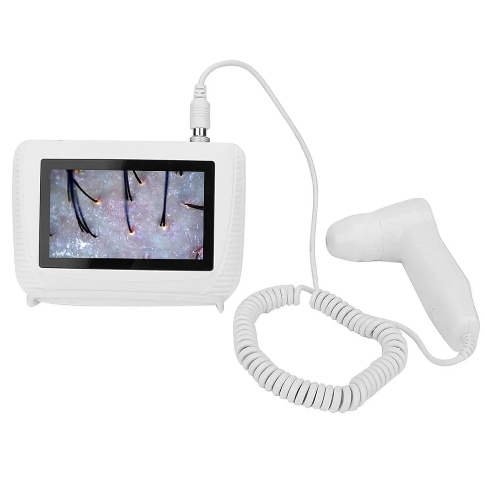 5 Inch Scalp Detector Digital Skin Analyzer Live Image Skin Microscope with 50X / 200X Magnification Lens - US Plug - 1