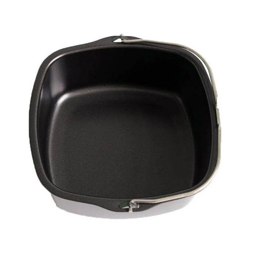 7inch Non-stick Baking Dish Tray Cake Baking Basket with Handle for Electric Air Fryer (BPA-free, No FDA Certificate) - 2