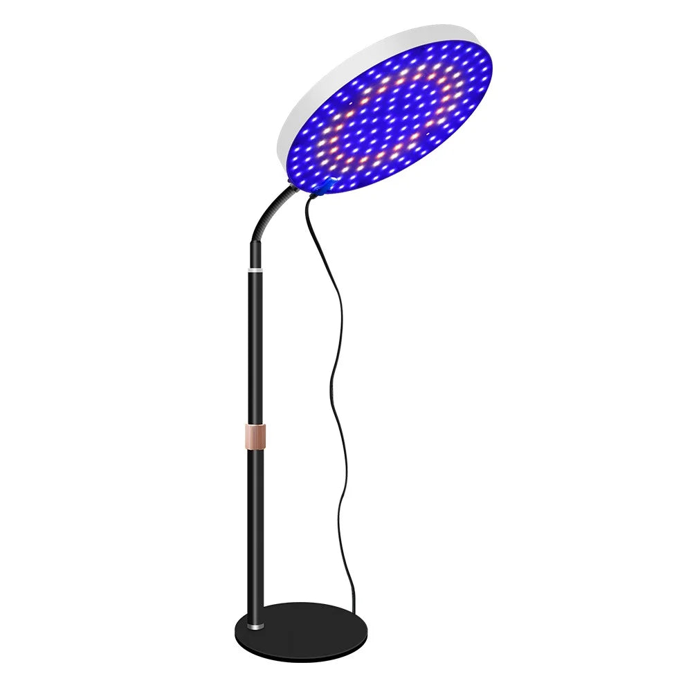 Style G VEG and Bloom Segmented Full Spectrum Round Shape Plant Grow Light Desktop Growing Lamp for Indoor Plants - US Plug - 2