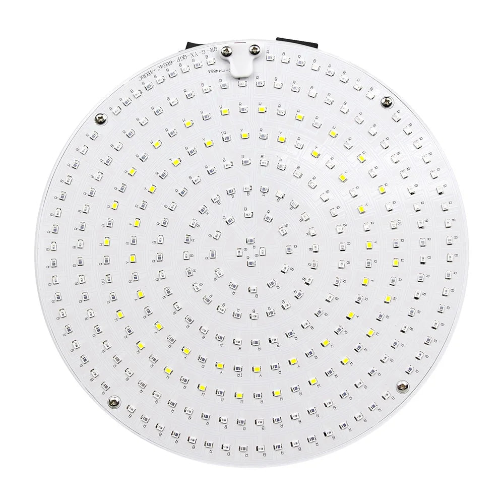 Style G VEG and Bloom Segmented Full Spectrum Round Shape Plant Grow Light Desktop Growing Lamp for Indoor Plants - US Plug - 7