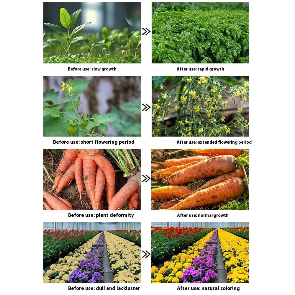 Style G Square Shape Sunlight Simulation Plant Grow Light with Hanging Wire VEG and BLOOM Full Brightness LED Growing Lamp, EU Plug - 6