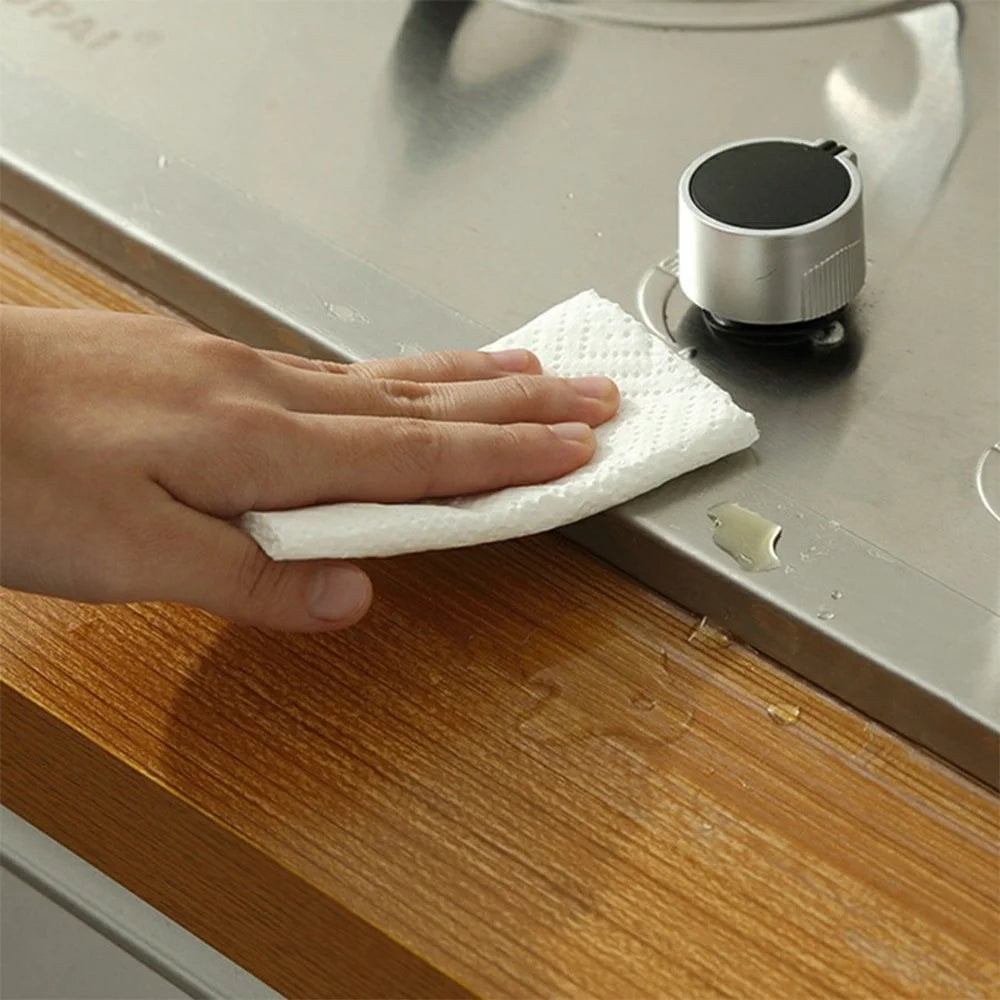 0.8mm Thick Kitchen Sink Mildew-Proof Tape Transparent Single-Sided Waterproof Anti-Oil Seam Sticker, 3cmx3m - 3