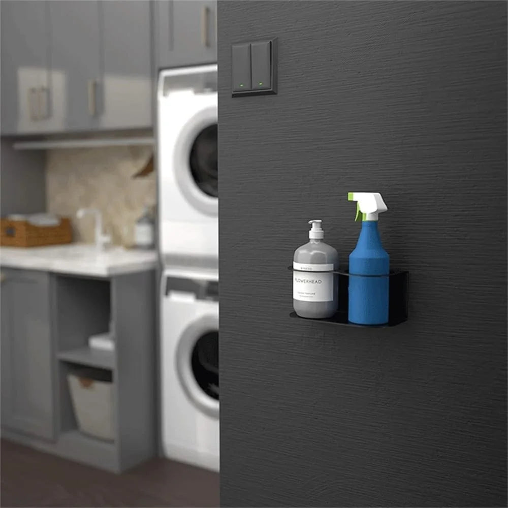 Single Slot Wall Mount Spray Bottle Holder Heavy Duty Metal Storage Rack Paint Can Organizer For Garage Workshop - 7