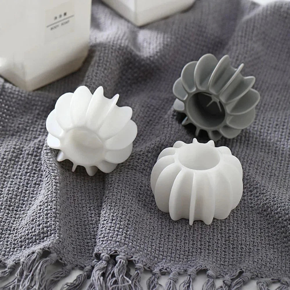 Silicone Laundry Washing Ball Anti Tangling Drum Washing Machine Clothes Cleaning Laundry Care Ball - White - 6