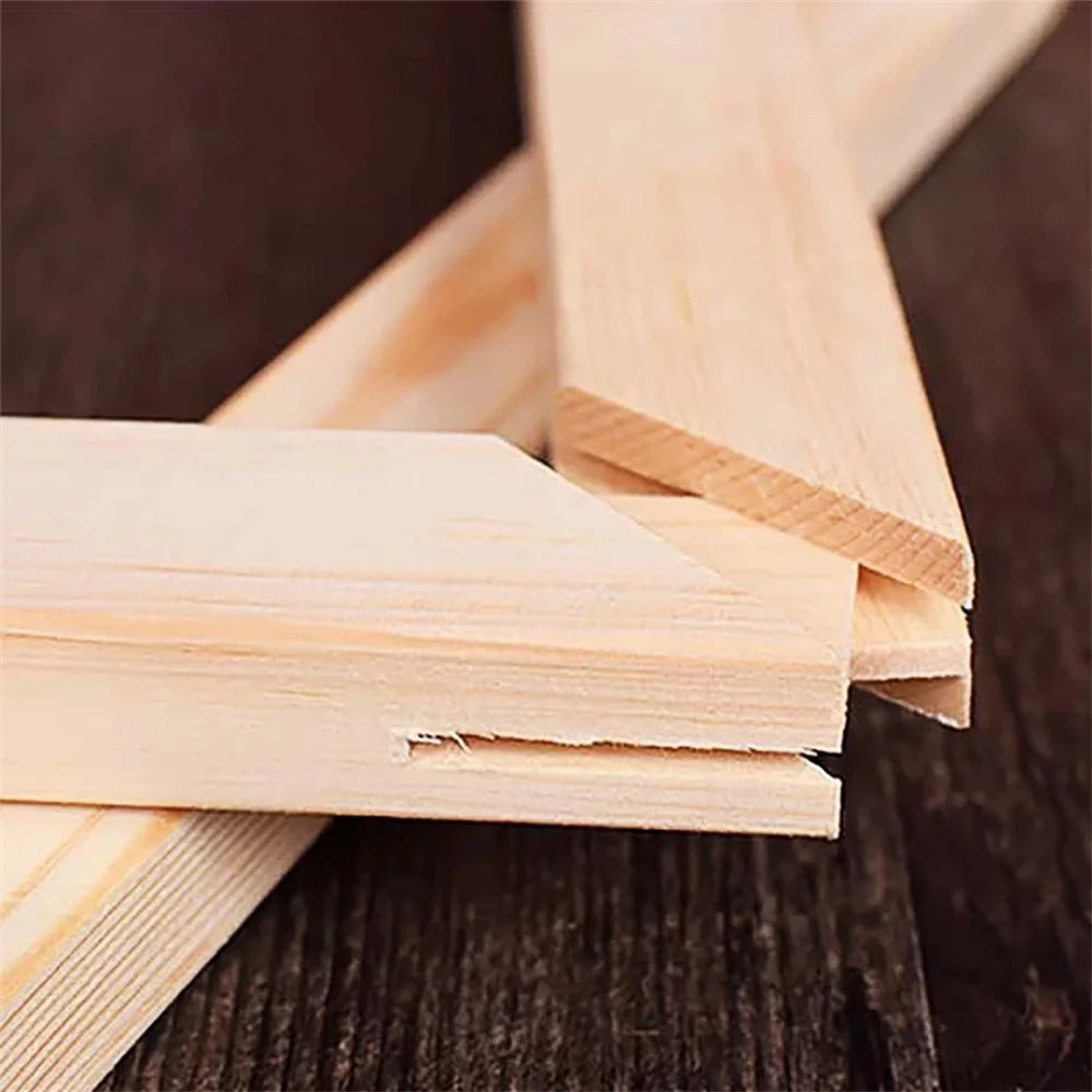 20 x 20cm Solid Pine Wood Canvas Frames for Oil Paintings Poster Prints DIY Picture Inner Frame - 7