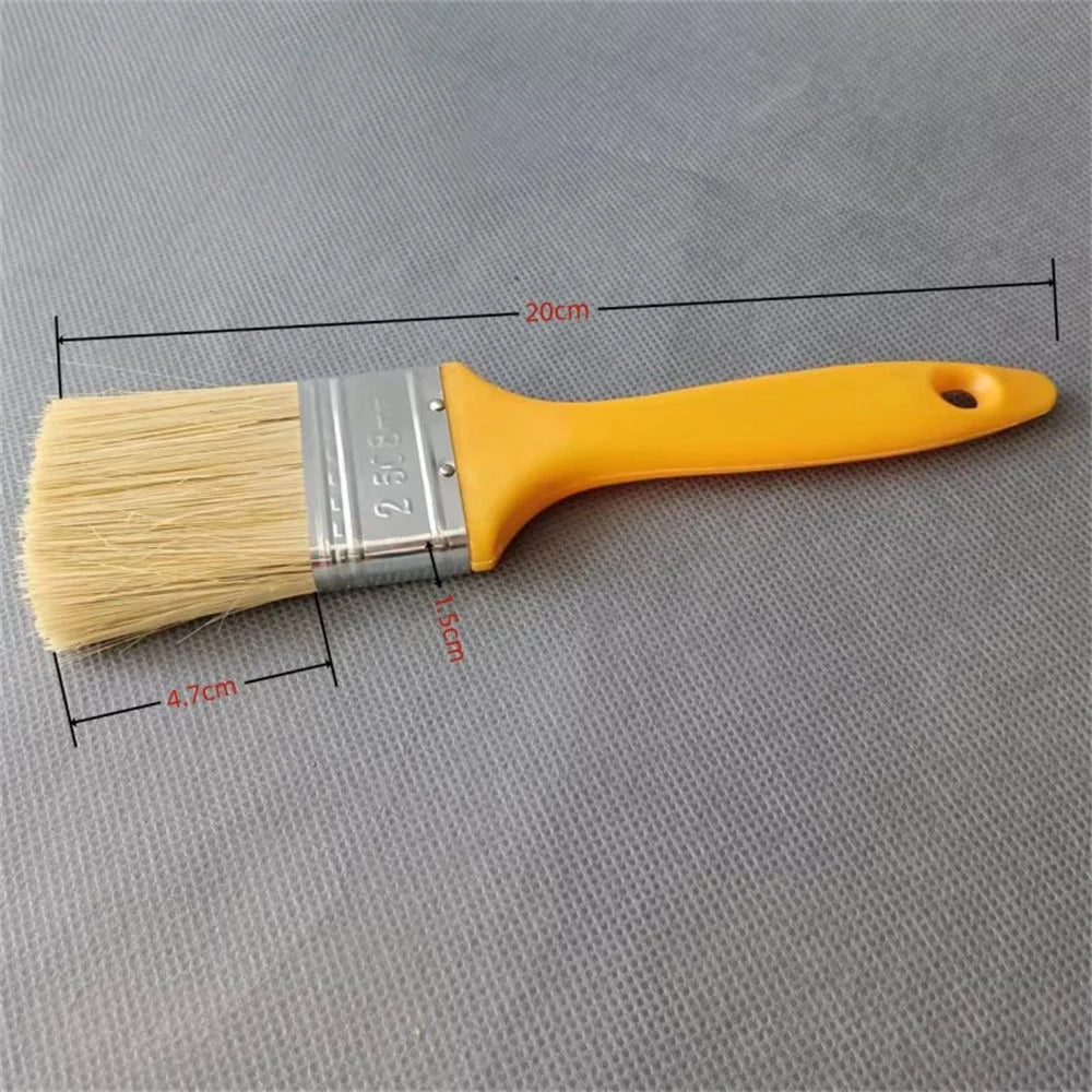 2 Inch Bristle Brush No Shed Plastic Handle Paint Glue Brush For Art / Home Improvement / Crafts - 2
