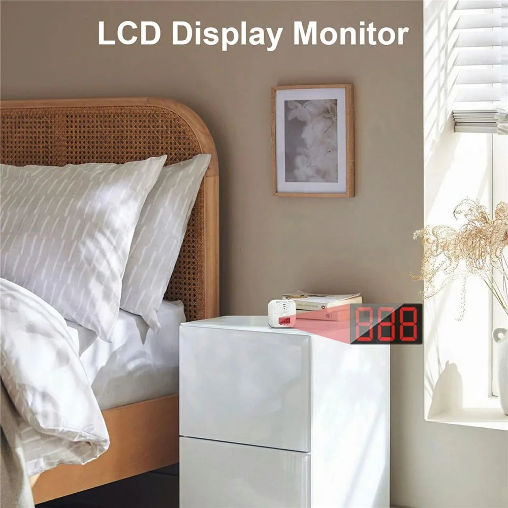 Portable CO Detector Carbon Monoxide Alarm 85dB Alert Digital Display Travel RV Camping Home Use - 3