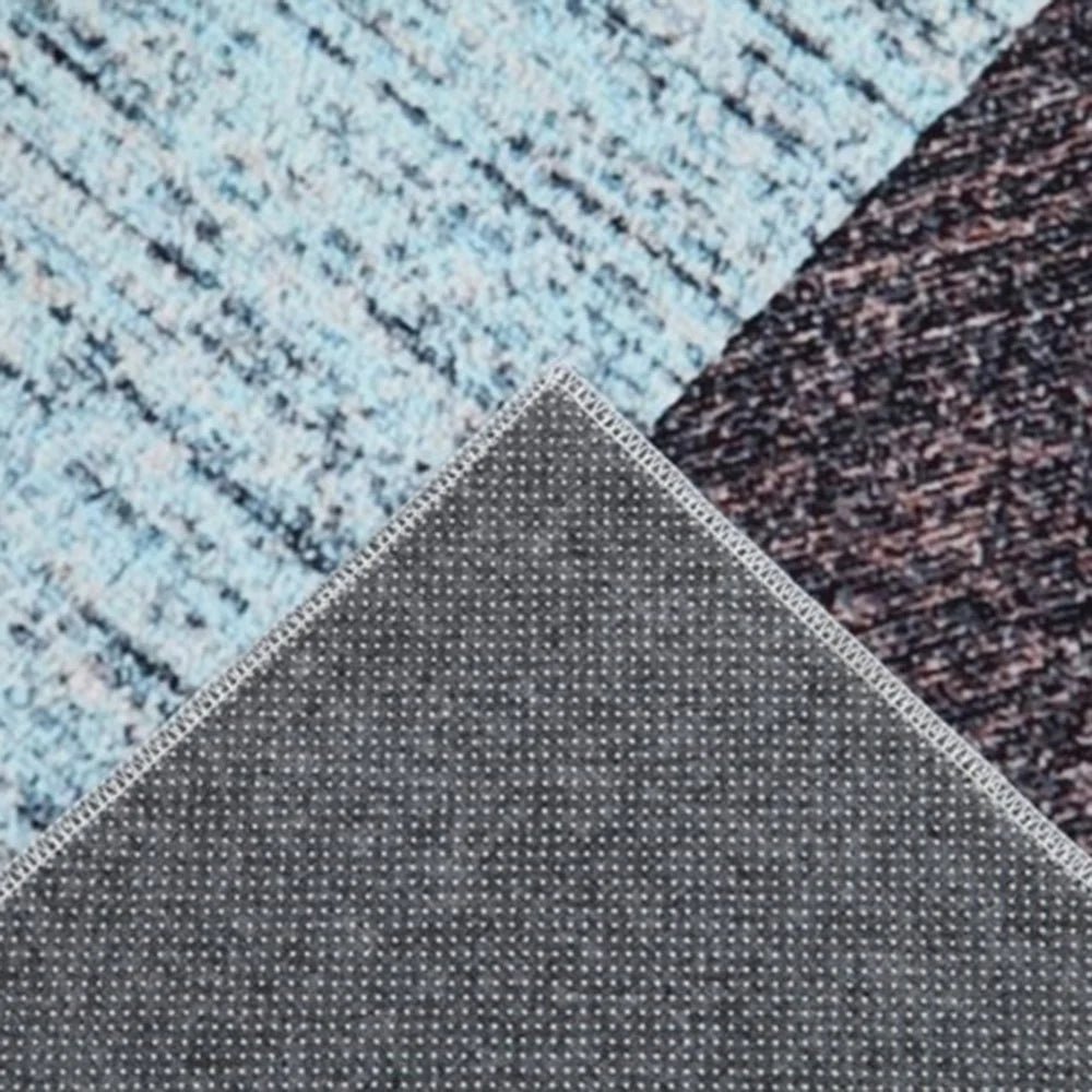 120 x 160cm Modern Geometric Abstract Rug Living Room Mat Bedroom Area Carpet Washable - Style A - 6