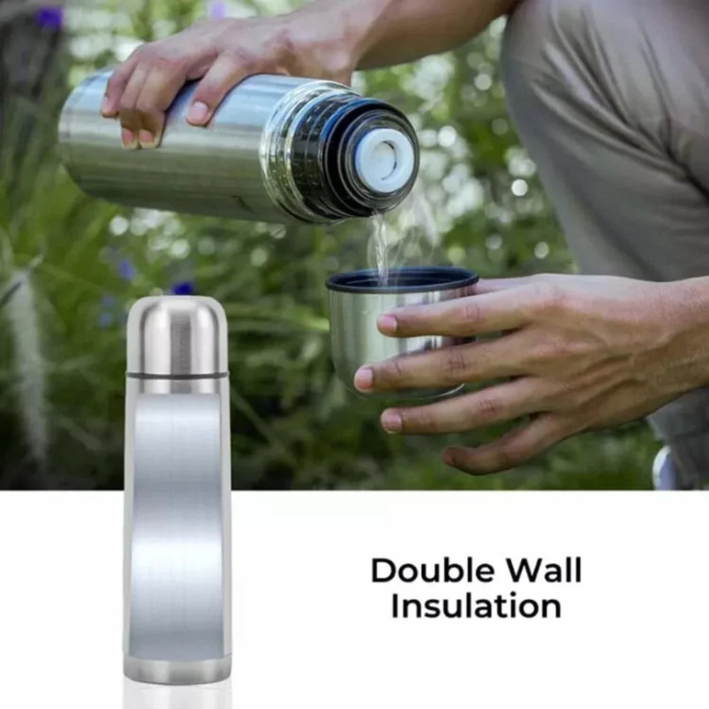 500ml Stainless Steel Vacuum Insulated Kettle Thermal Water Bottle for Travel Outdoor (BPA Free, No FDA) - 4