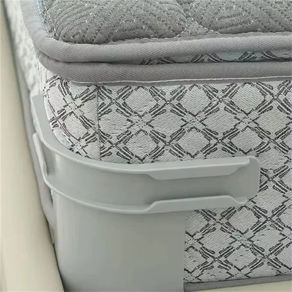 4Pcs Bed Sheet Fasteners Multi-Function Small Sheet Straps Anti-Slip Clip Holders - White - 7