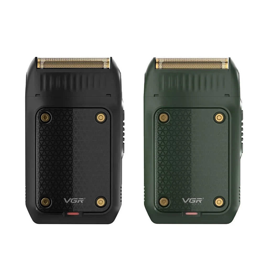 VGR V-353 Mini Electric Shaver for Men USB Rechargeable Portable Reciprocating Razor for Home Travel - Black - 7