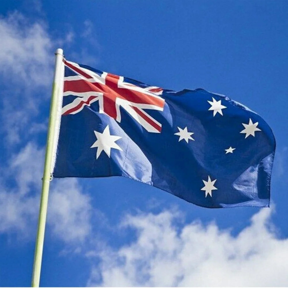 90x150cm 3x5ft Australia National Flag Polyester Australian Flag with Grommets for Outdoor - 6