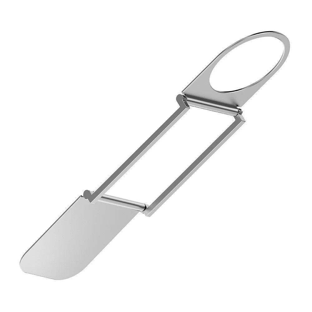 Aluminum Alloy Foldable Coffee Dripper Stand Metal Portable Pour Over Filter Holder - Silver - 6