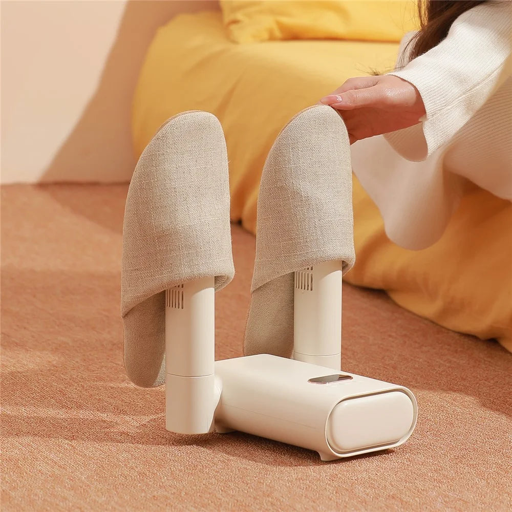 SOTHING Pro Shoes Dryer PTC Heating Constant Temperature Foldable Footwear Dryer with Timer, EU Plug - Sterilization Version - 2