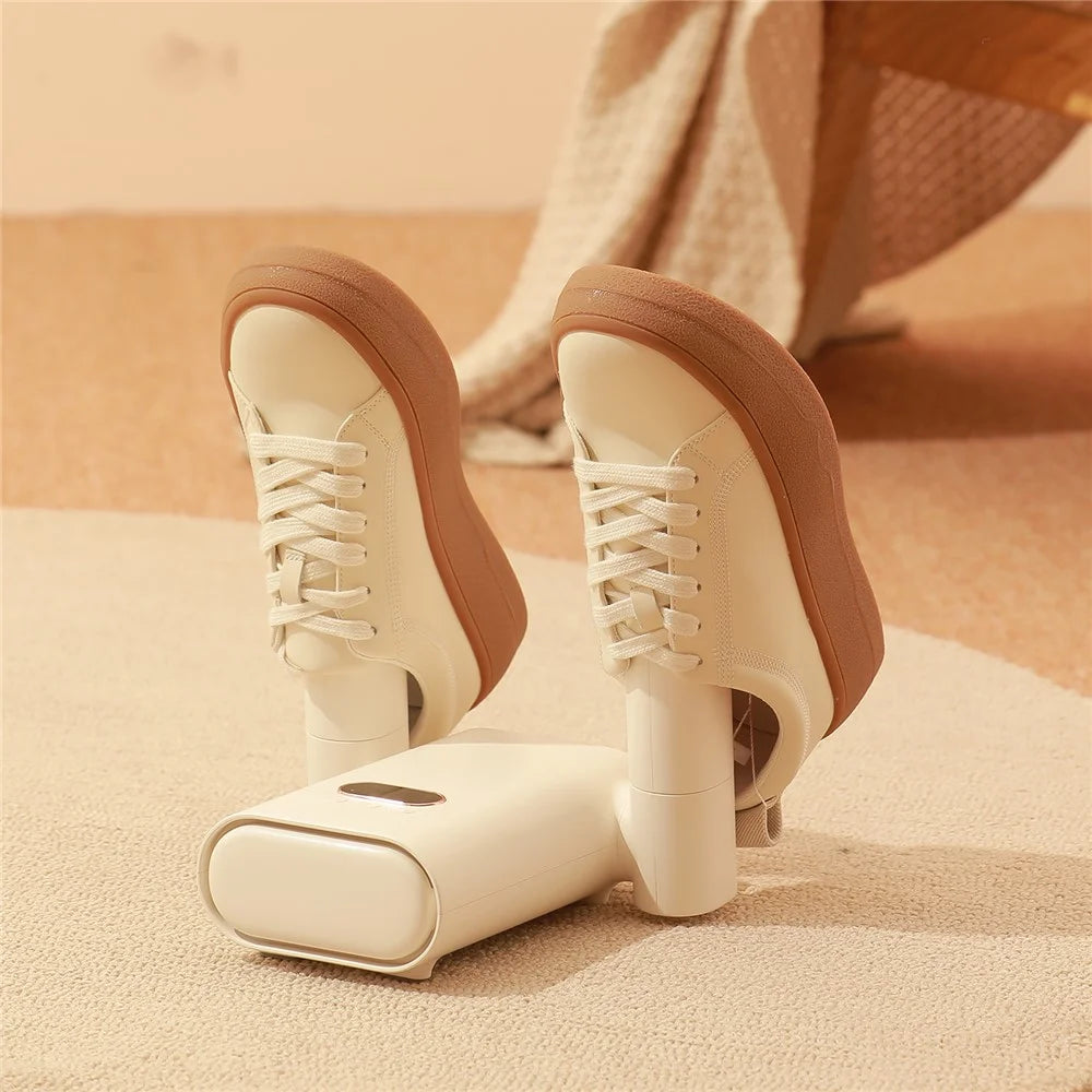 SOTHING Pro Shoes Dryer PTC Heating Constant Temperature Foldable Footwear Dryer with Timer, EU Plug - Sterilization Version - 4