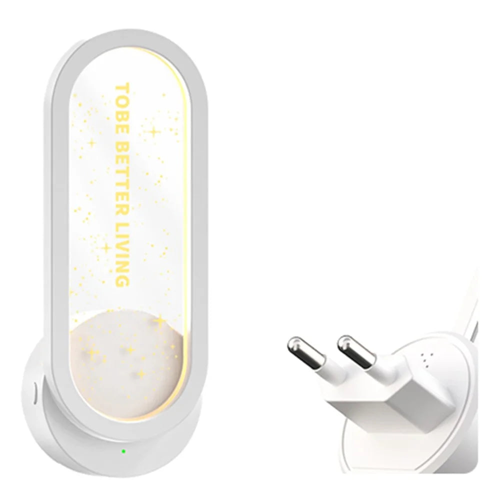 TS-29 Negative Ion Air Purifier Intelligent Frequency Conversion Mini Indoor Freshener for Formaldehyde / Smoke Removal - White / EU Plug - 1
