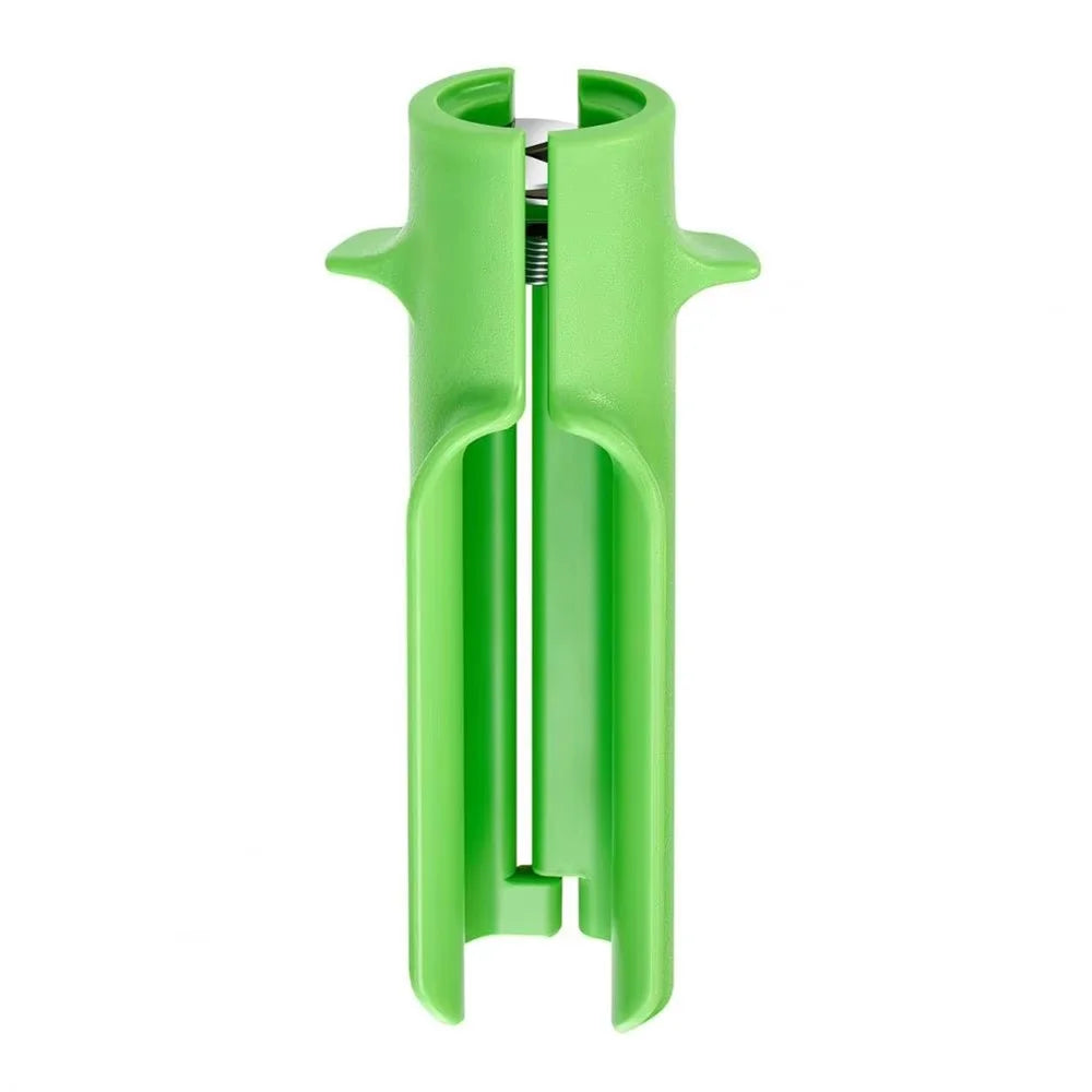 Handheld Rose Thorn Remover Portable Stem Stripper Tool for Gardening Flower Arrangement - Green - 2