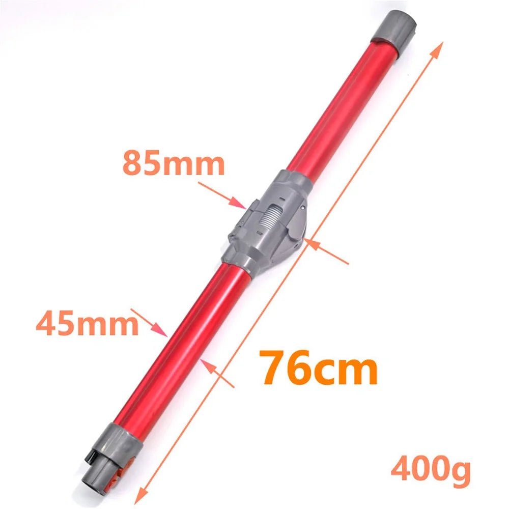 For Dyson V7 / V8 / V10 / V11 Vacuum Cleaner Foldable Extension Tube Aluminum Extension Pipe - Blue - 7