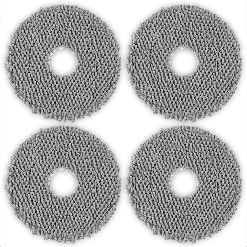 JUNSUNMAY 4Pcs For iRobot Roomba Plus 505 Combo / 405 Combo Washable Mop Pads Robot Vacuum Replacement Part - 1