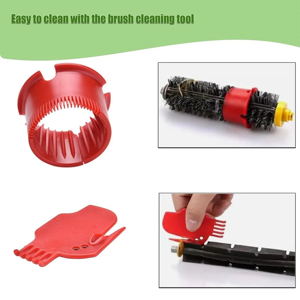 JUNSUNMAY 14Pcs / Set Replacement Parts Kit for iRobot Roomba 700 / 770 / 780 / 790 with Main Brush Filter Cleaning Tools - 3