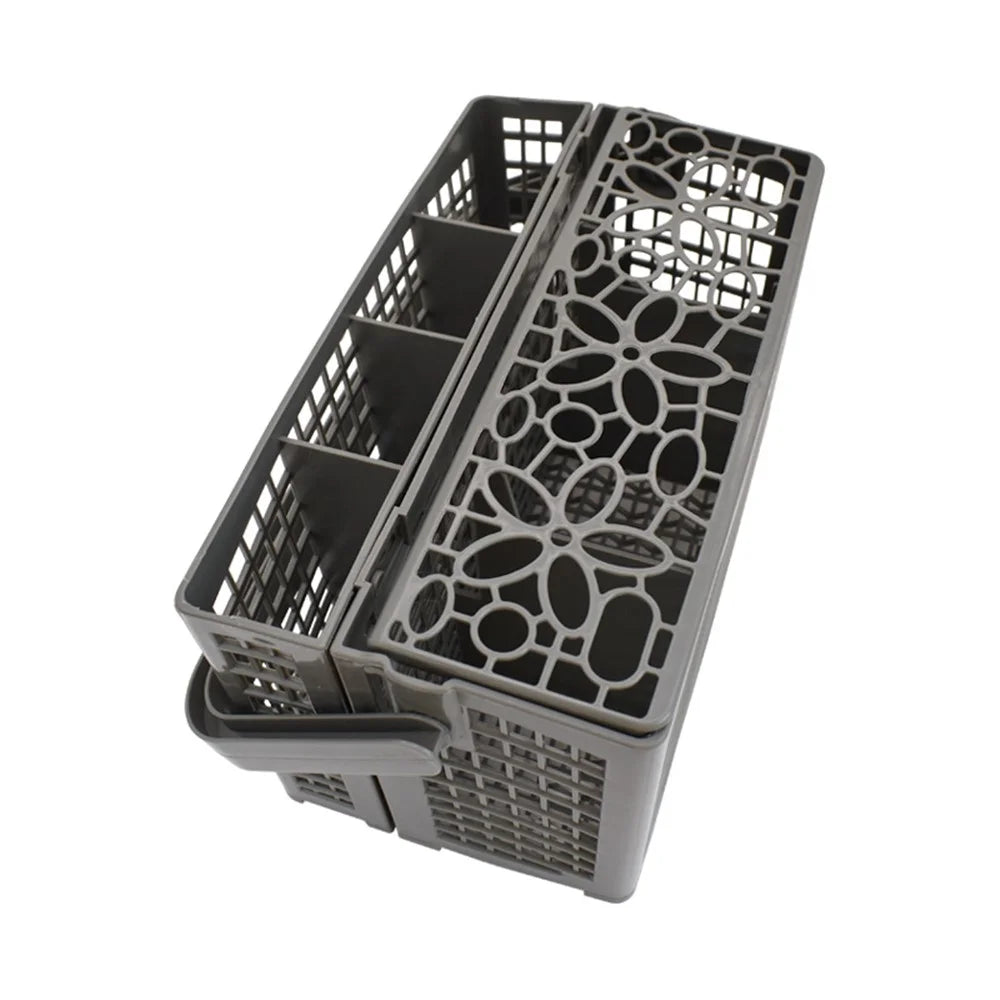 1Pc Dishwasher Cutlery Basket for Whirlpool / Kitchenaid / LG / Bosch / Siemens Cutlery Cage PP Storage Basket - 4