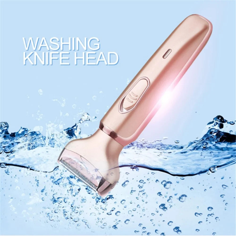 SONAX PRO SN-8977 Electric Shaver 2-in-1 Womens Electric Razor Waterproof Hair Removal Kit - 5