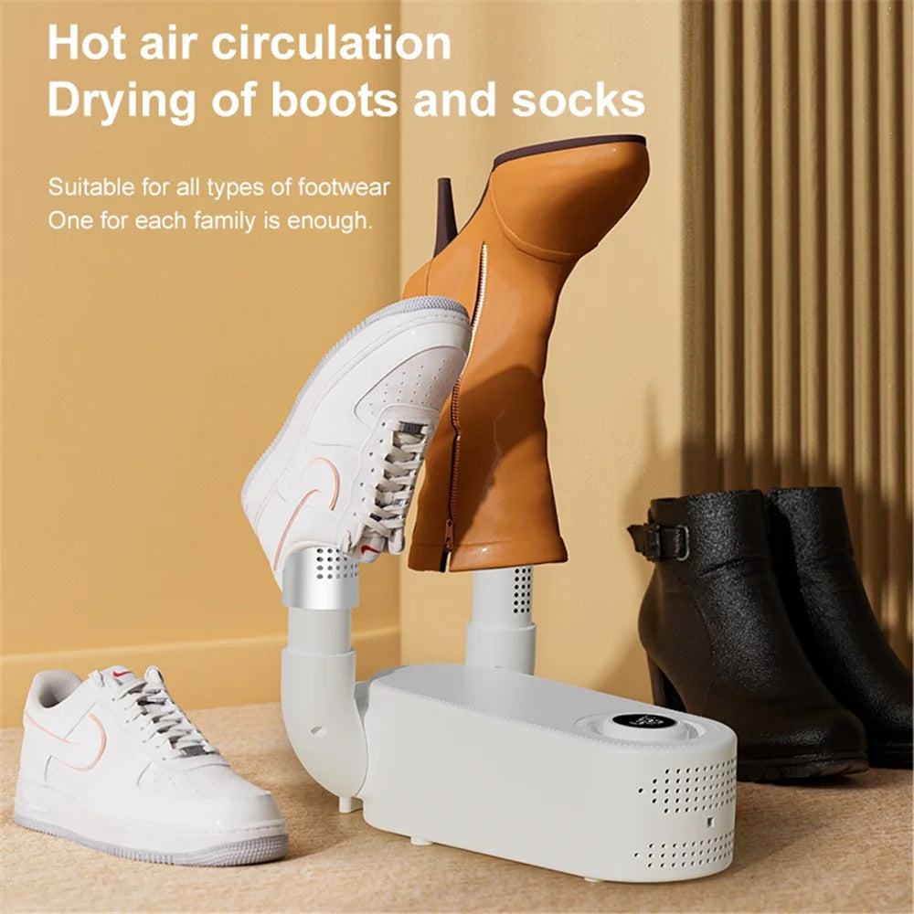 ML-X1 Intelligent Shoe Dryer Adjustable Rack Gloves Drying Machine with LED Display - 5