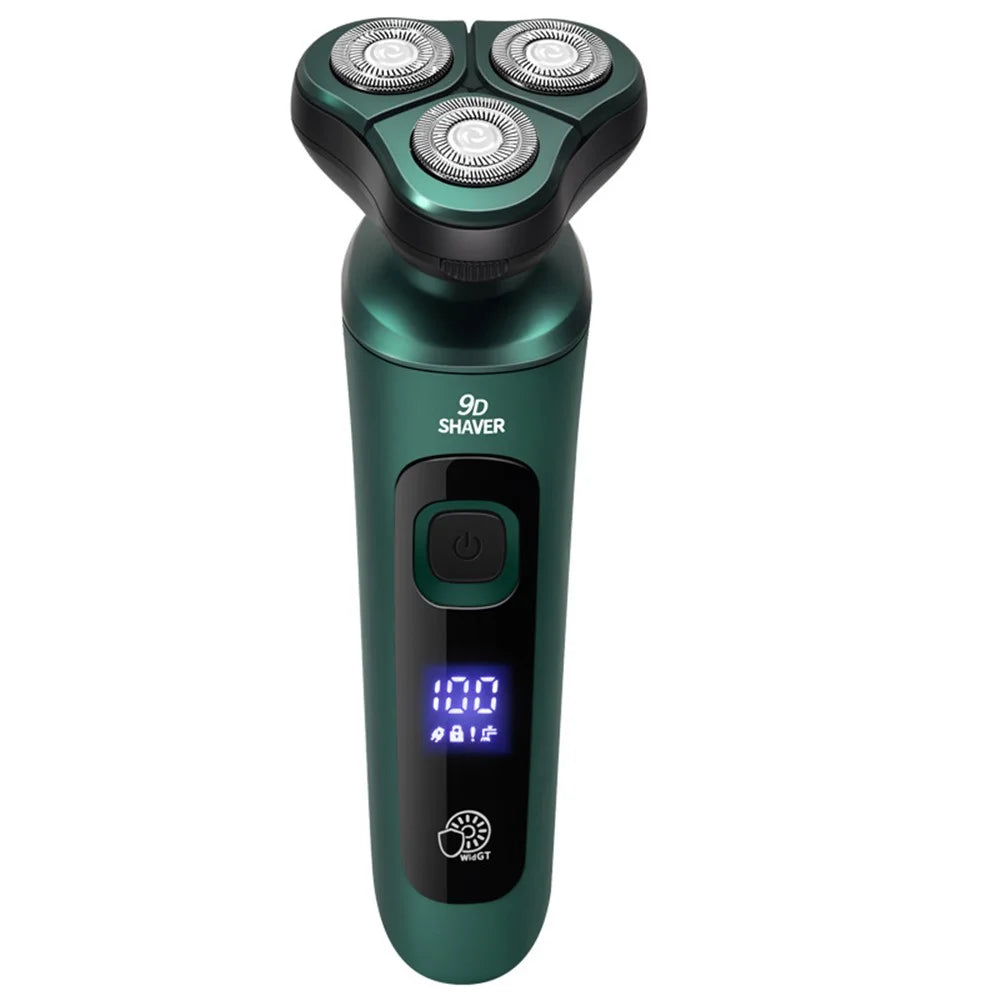 SR700 4 In 1 Electric Shaver USB Rechargeable Smart Digital Display 3 Floating Heads Washable Razor - 3